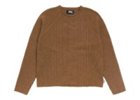 Stussy Merino Roll Neck Sweater Brown
