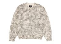 Stussy Mesh Print Sweater Mesh Net