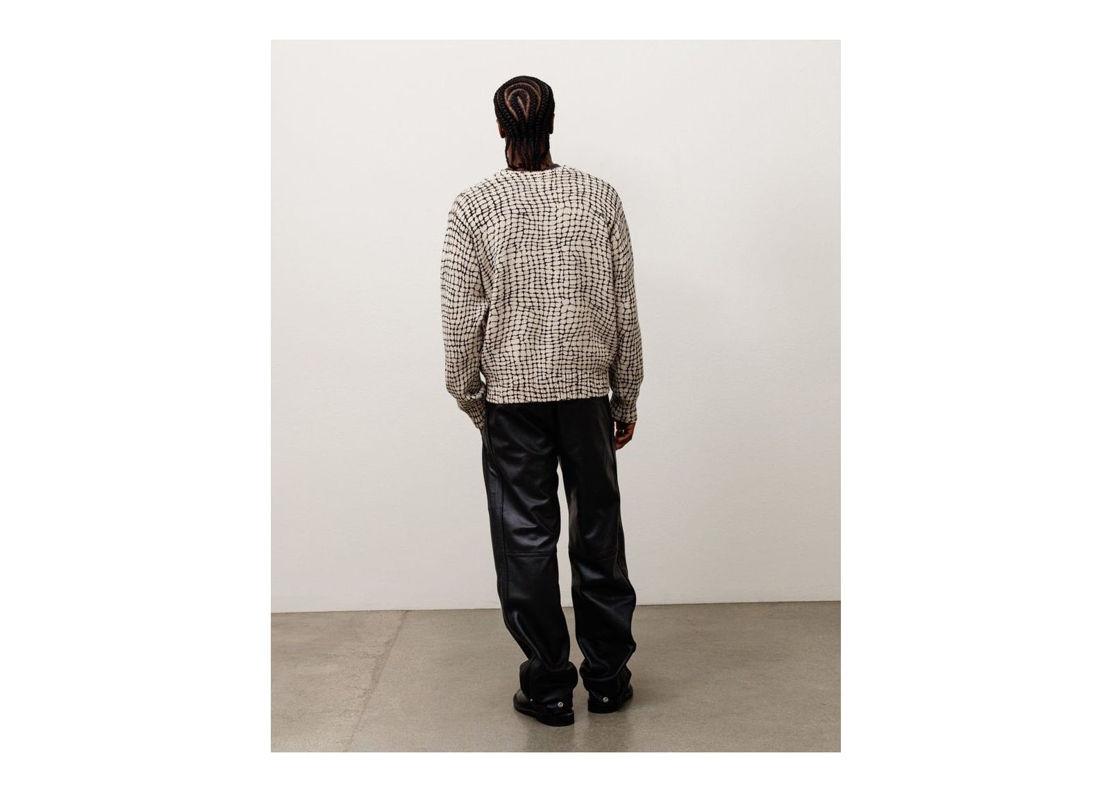 Stussy Mesh Print Sweater Mesh Net - görsel 3