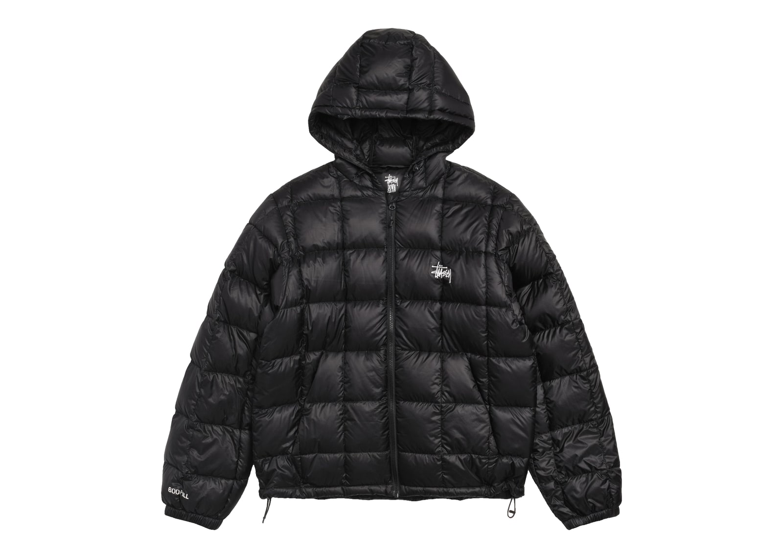 Stussy Midweight Hooded Puffer Black