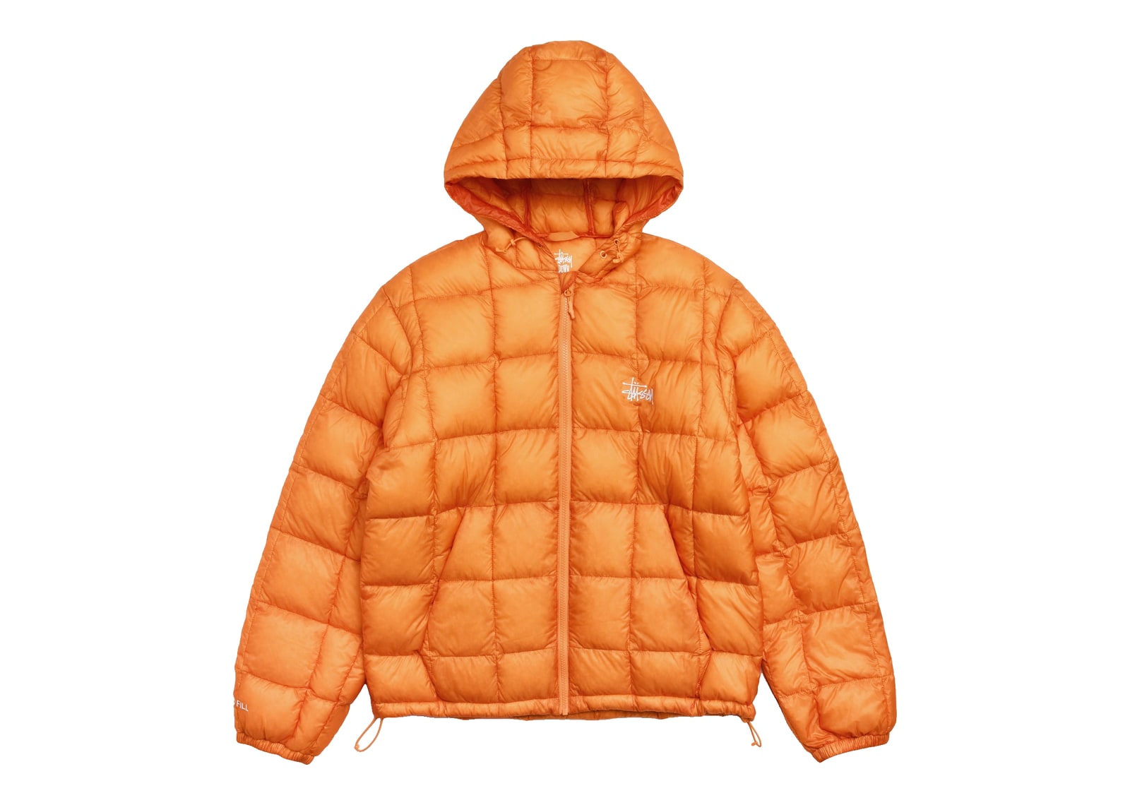 Stussy Midweight Hooded Puffer Orange