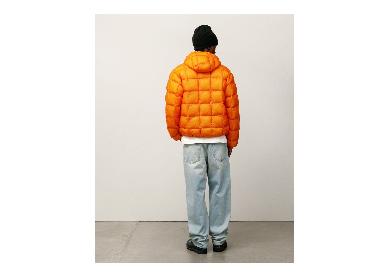 Stussy Midweight Hooded Puffer Orange - görsel 3