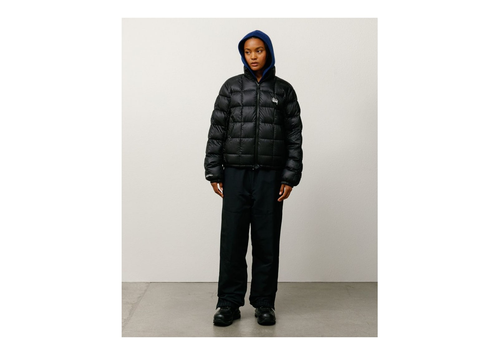 Stussy Midweight Puffer Black - görsel 3