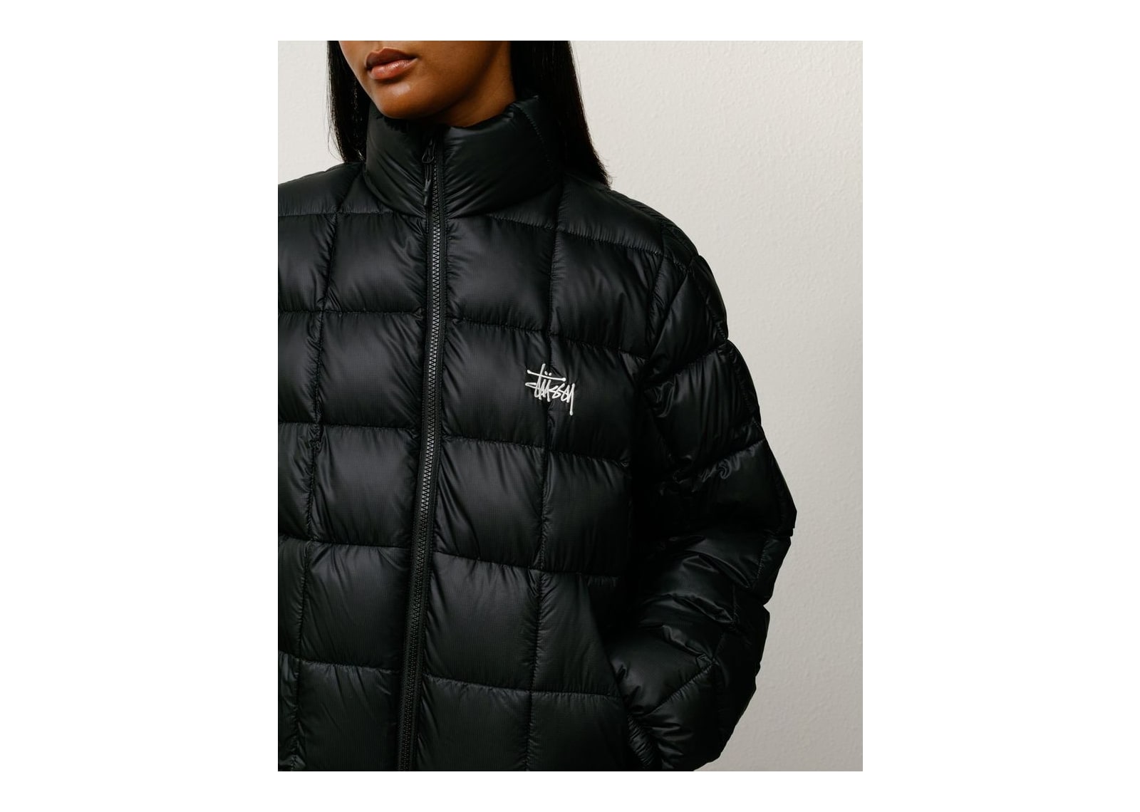 Stussy Midweight Puffer Black - görsel 4