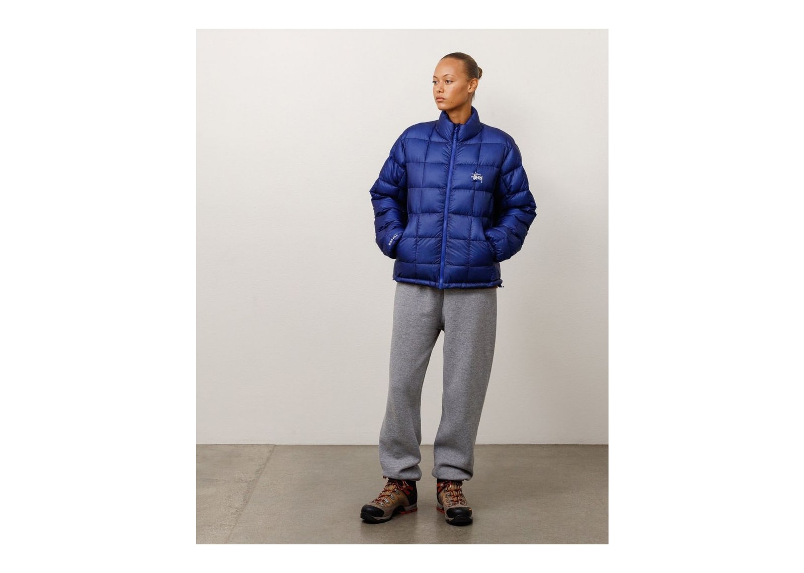 Stussy Midweight Puffer Blue - görsel 5
