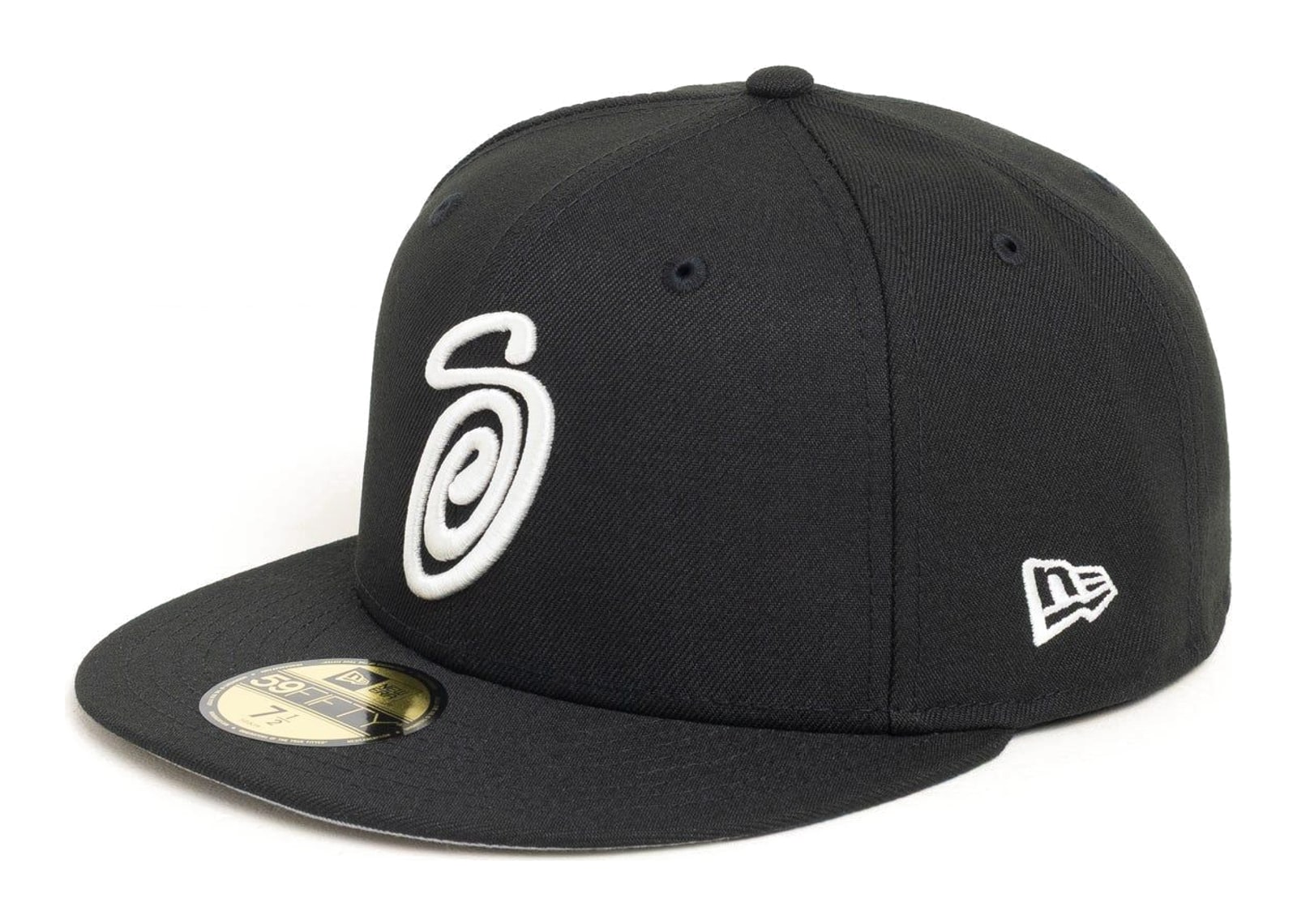 Stussy New Era 59FIFTY Swirly S Cap Black - görsel 2
