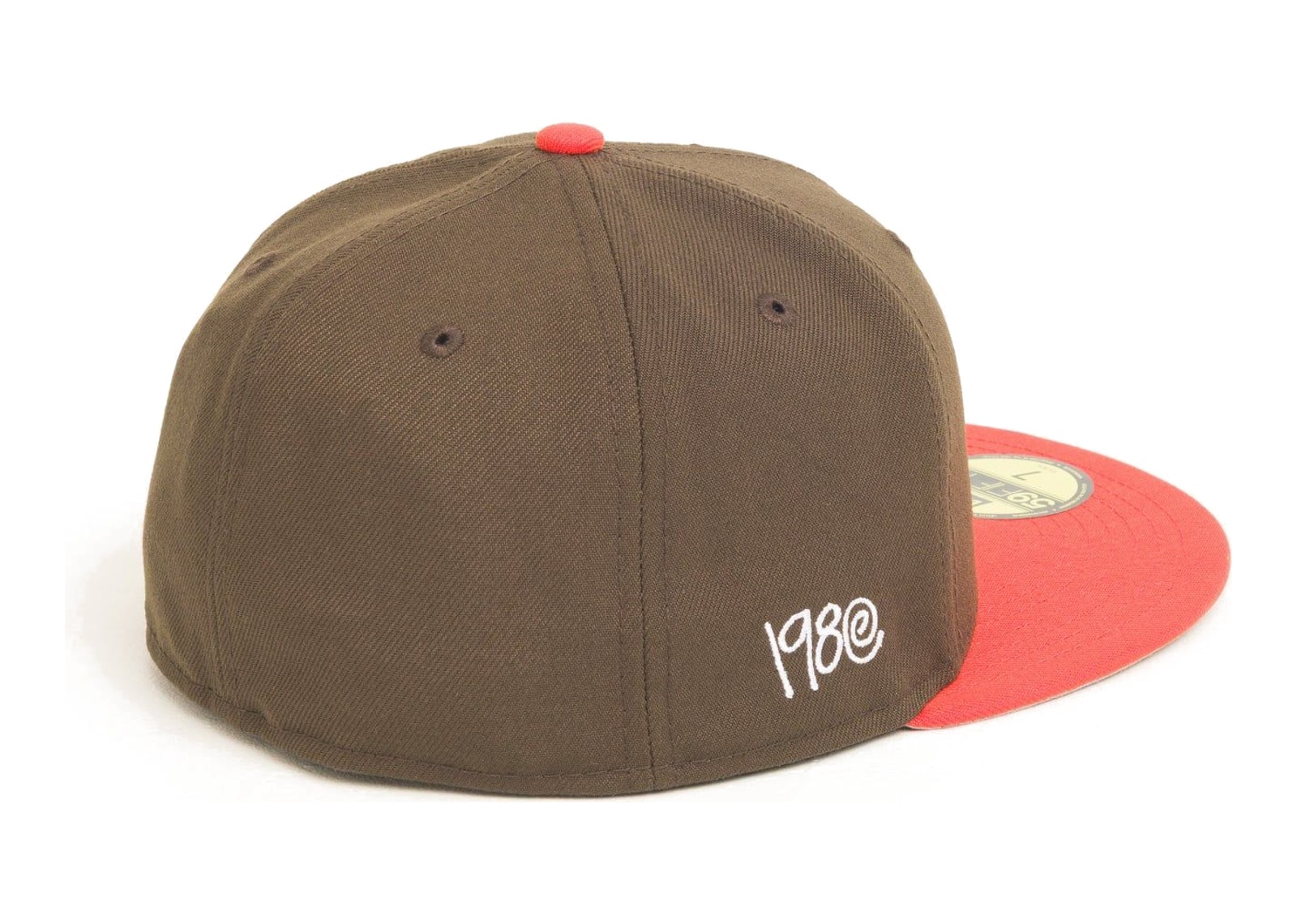 Stussy New Era 59FIFTY Swirly S Cap Brown/Orange - görsel 3