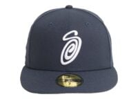 Stussy New Era 59FIFTY Swirly S Cap Navy