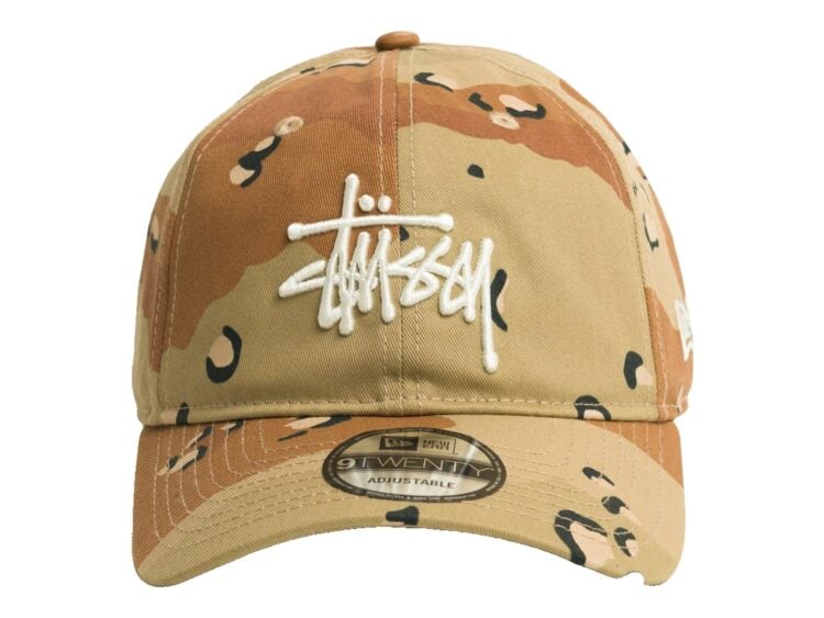 Stussy New Era 9TWENTY Basic Cap Desert Camo