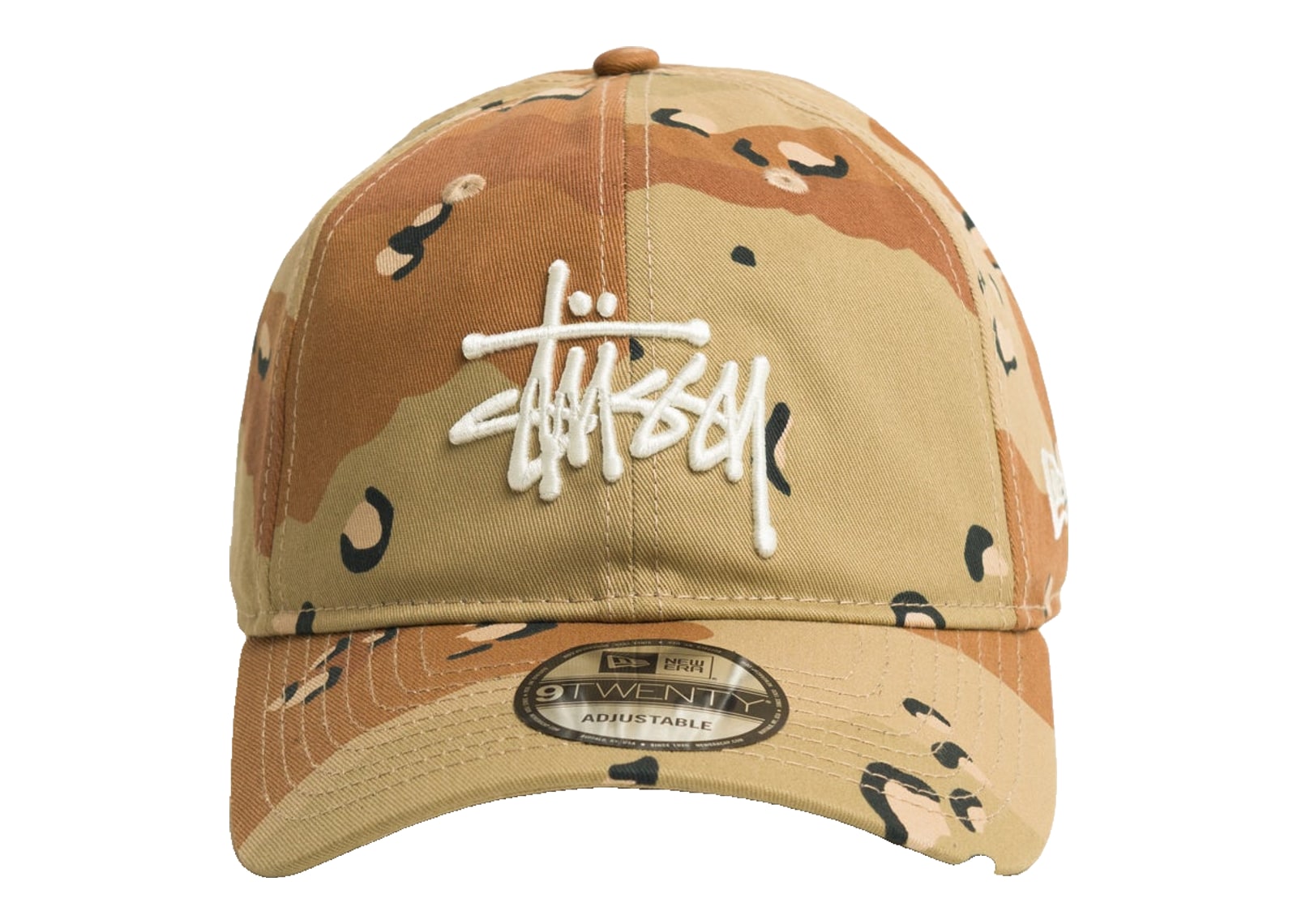 Stussy New Era 9TWENTY Basic Cap Desert Camo
