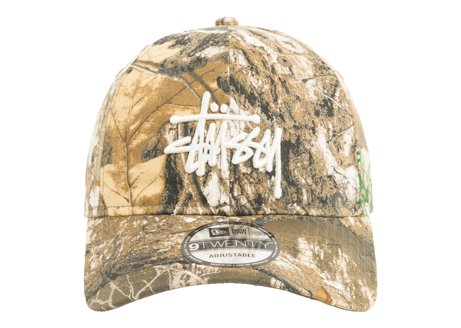 Stussy New Era 9TWENTY Basic Cap Real Tree Edge