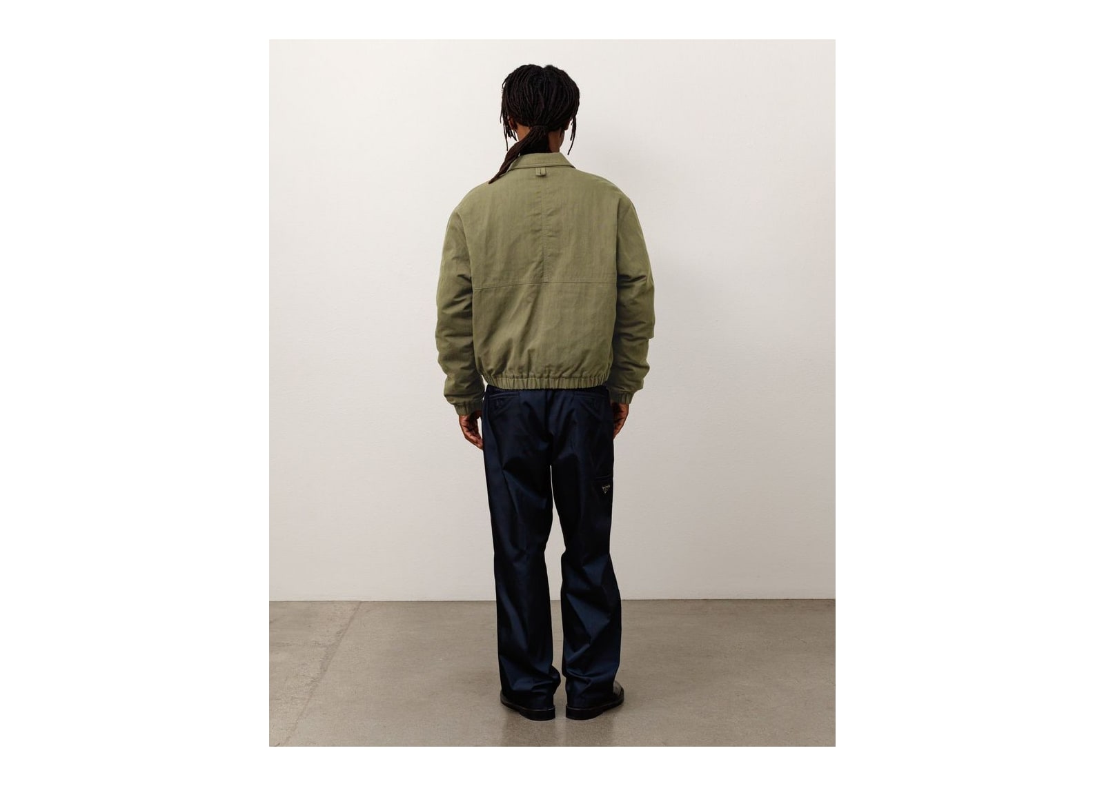 Stussy NYCO Collared Work Jacket Green - görsel 6