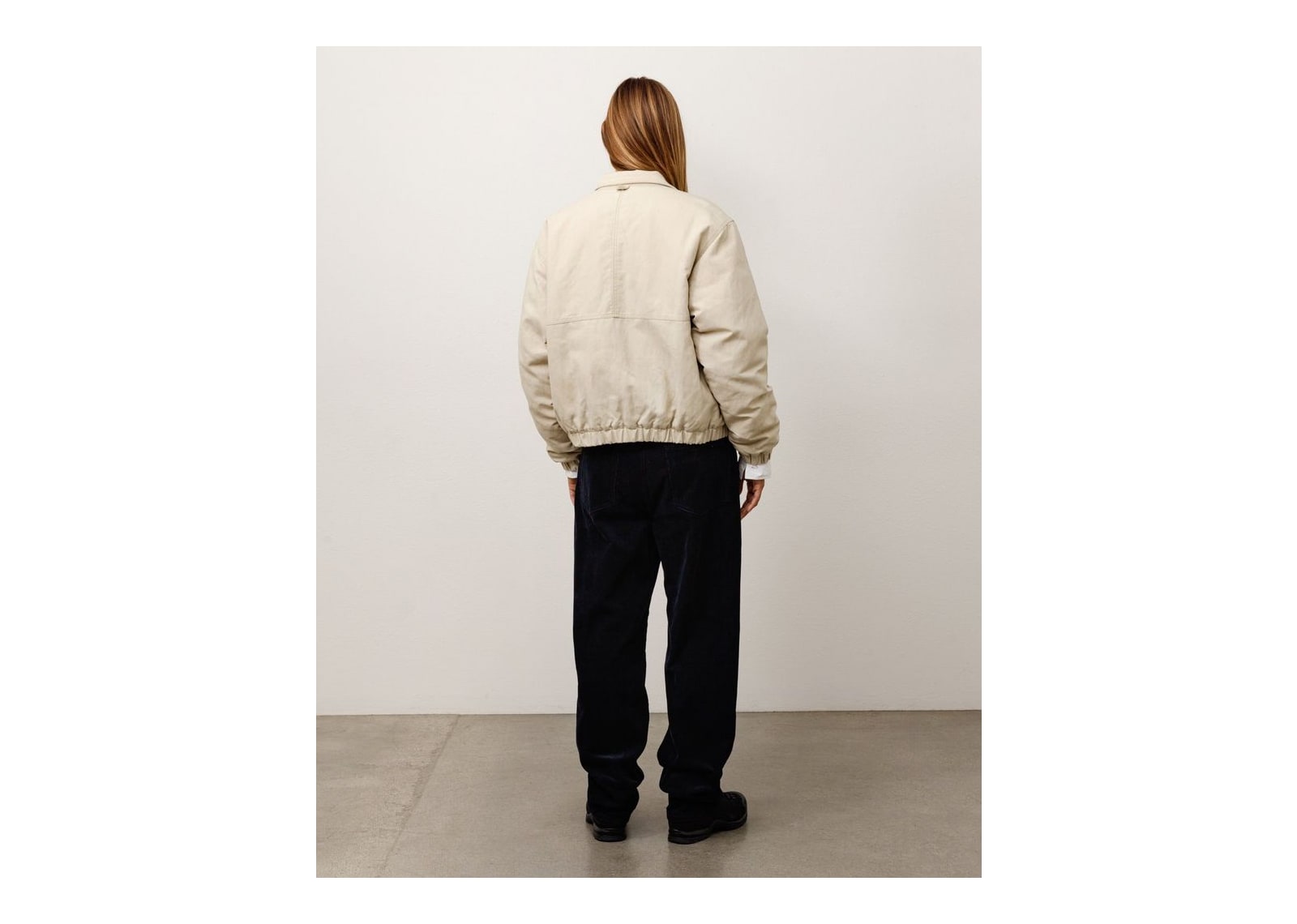 Stussy NYCO Collared Work Jacket Sand - görsel 7