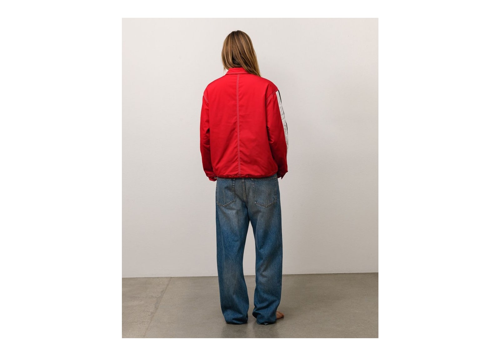 Stussy Offshore Jacket Red - görsel 5