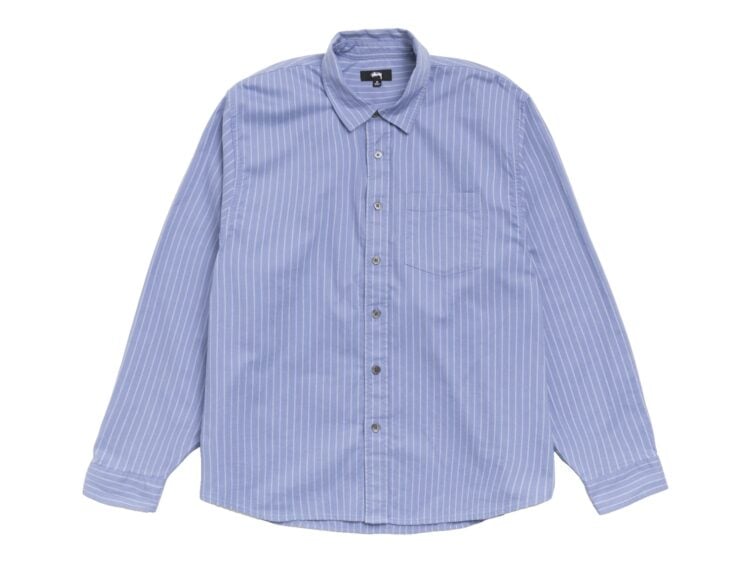 Stussy Oxford Shirt Blue Stripe