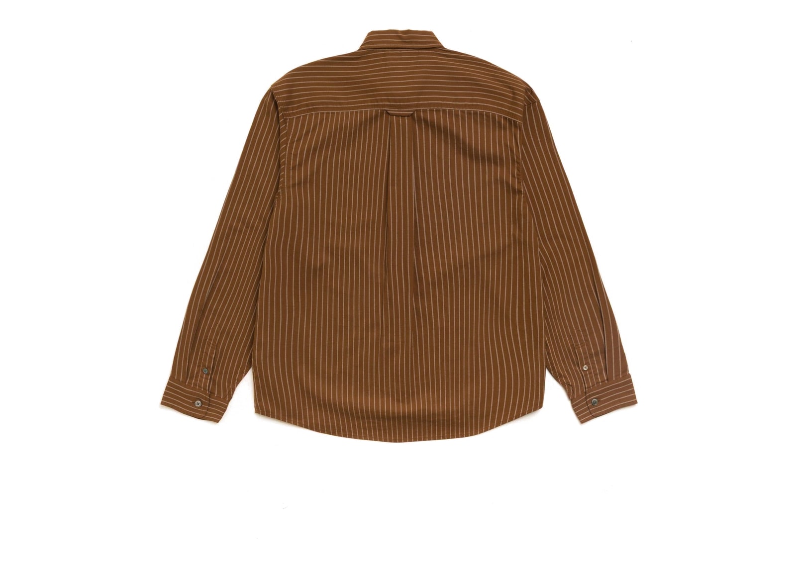 Stussy Oxford Shirt Brown Stripe - görsel 5