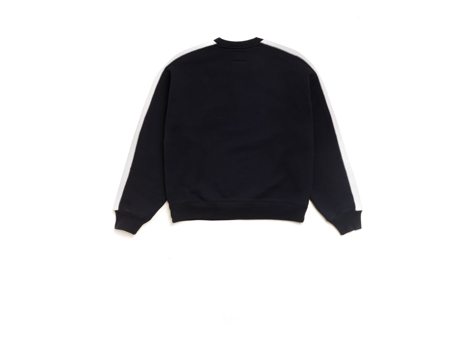 Stussy Paneled Stripe Crew Black - görsel 4
