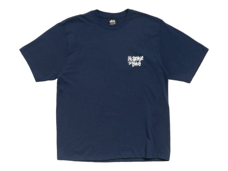 Stussy Peace Increased Tee Navy
