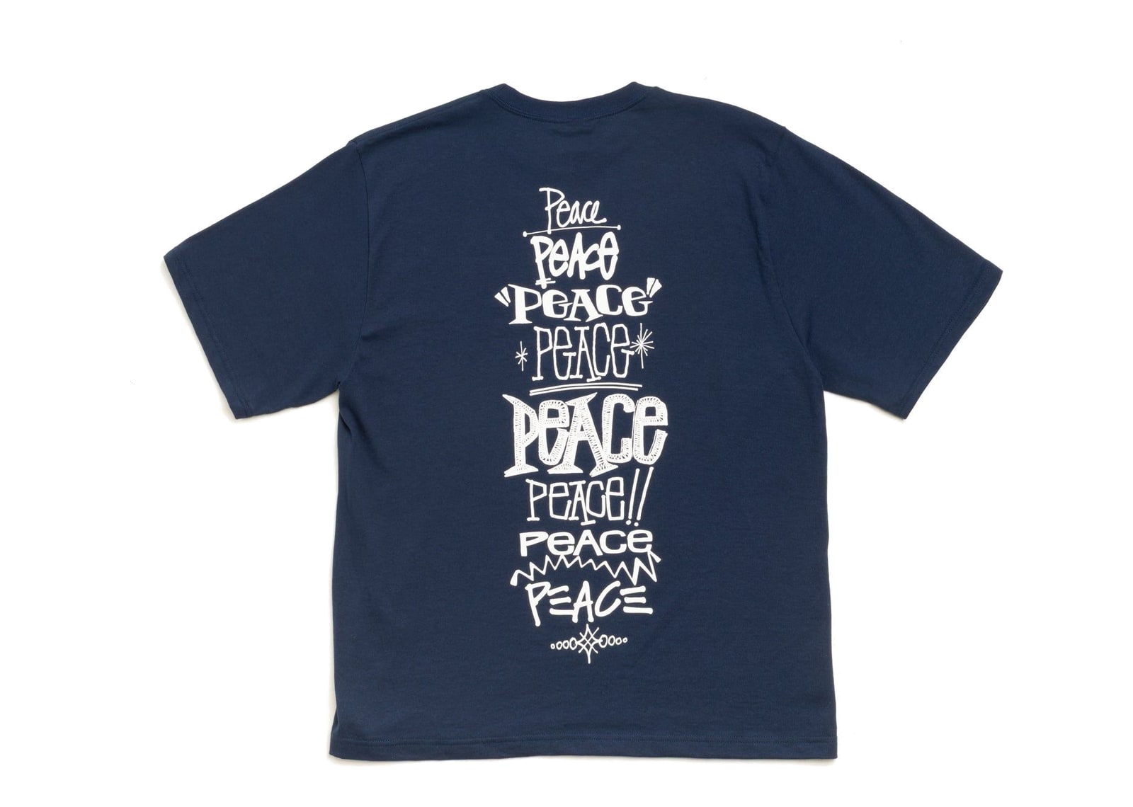 Stussy Peace Increased Tee Navy - görsel 2