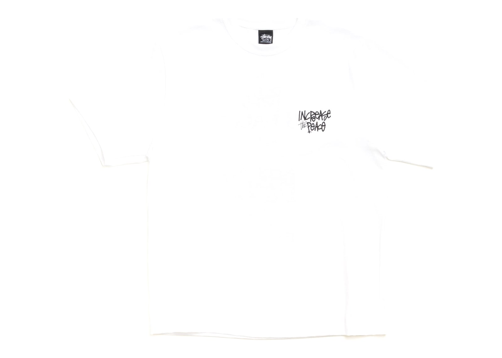 Stussy Peace Increased Tee White