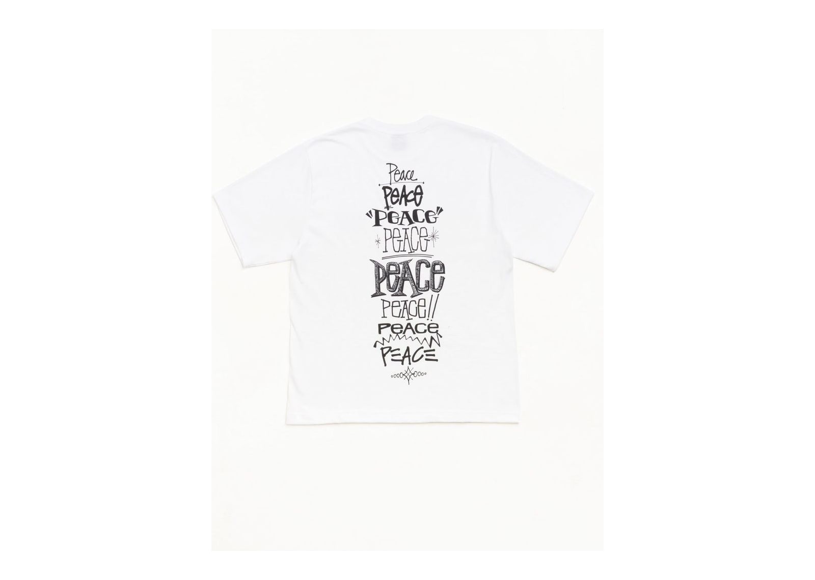 Stussy Peace Increased Tee White - görsel 2