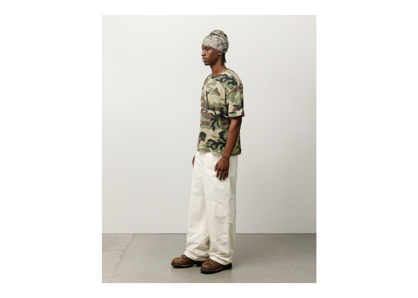 Stussy Pigment Dyed SS Thermal Camo - görsel 3