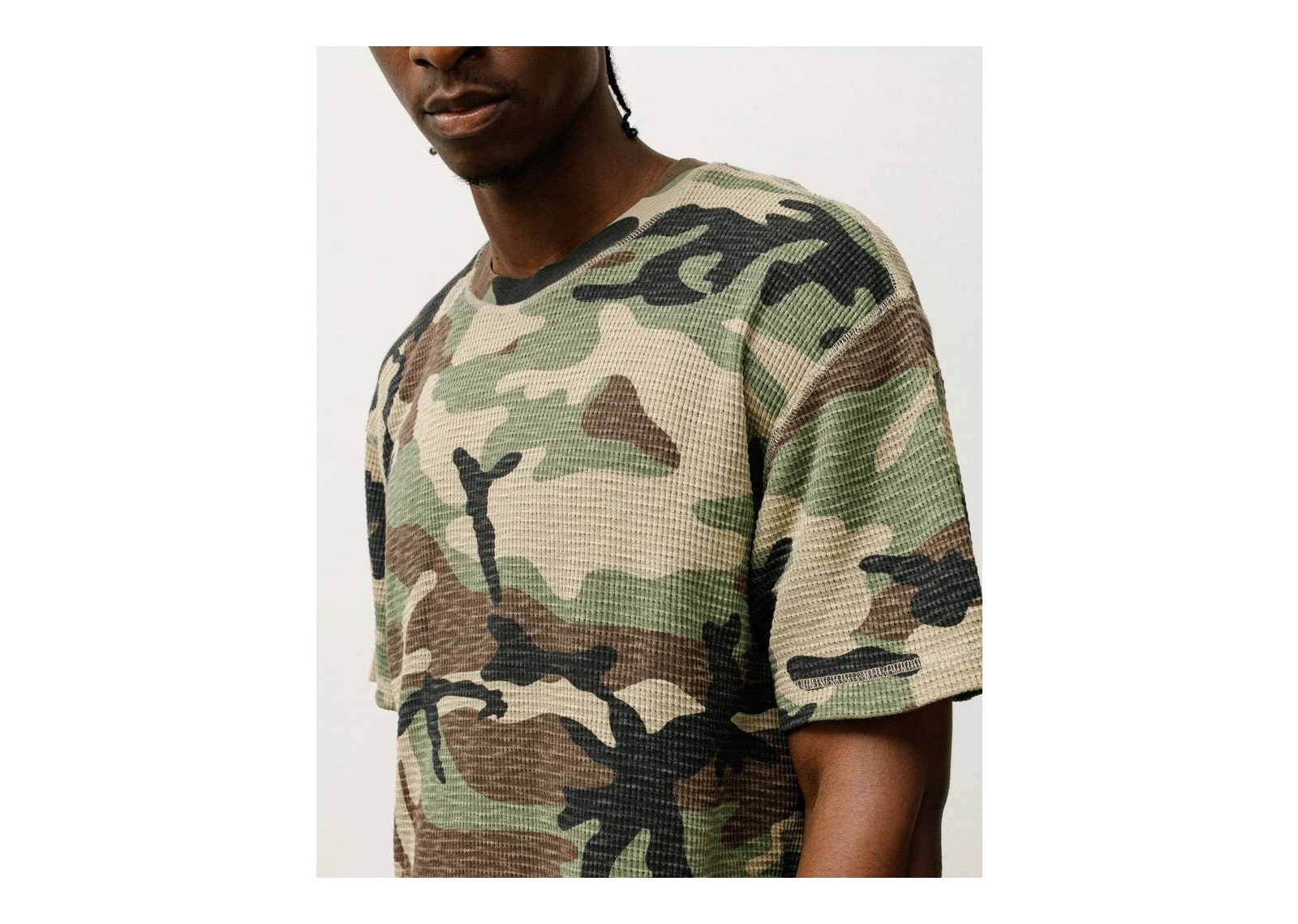 Stussy Pigment Dyed SS Thermal Camo - görsel 5
