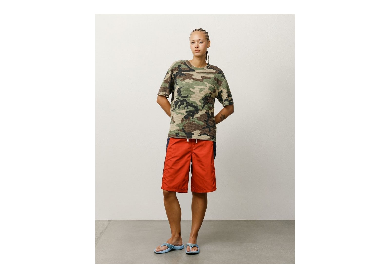 Stussy Pigment Dyed SS Thermal Camo - görsel 6