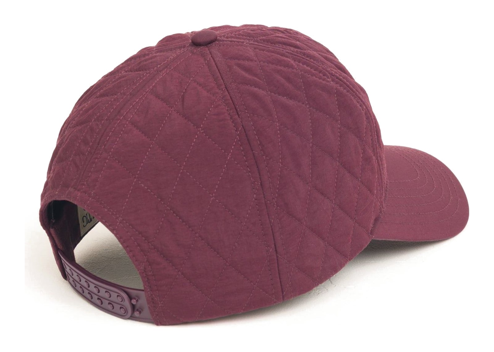 Stussy Quilted Surfwalk Snapback Cap Wine - görsel 3