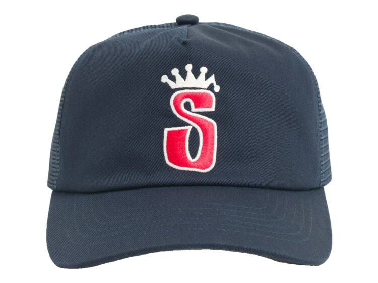 Stussy S Crown Trucker Cap Navy
