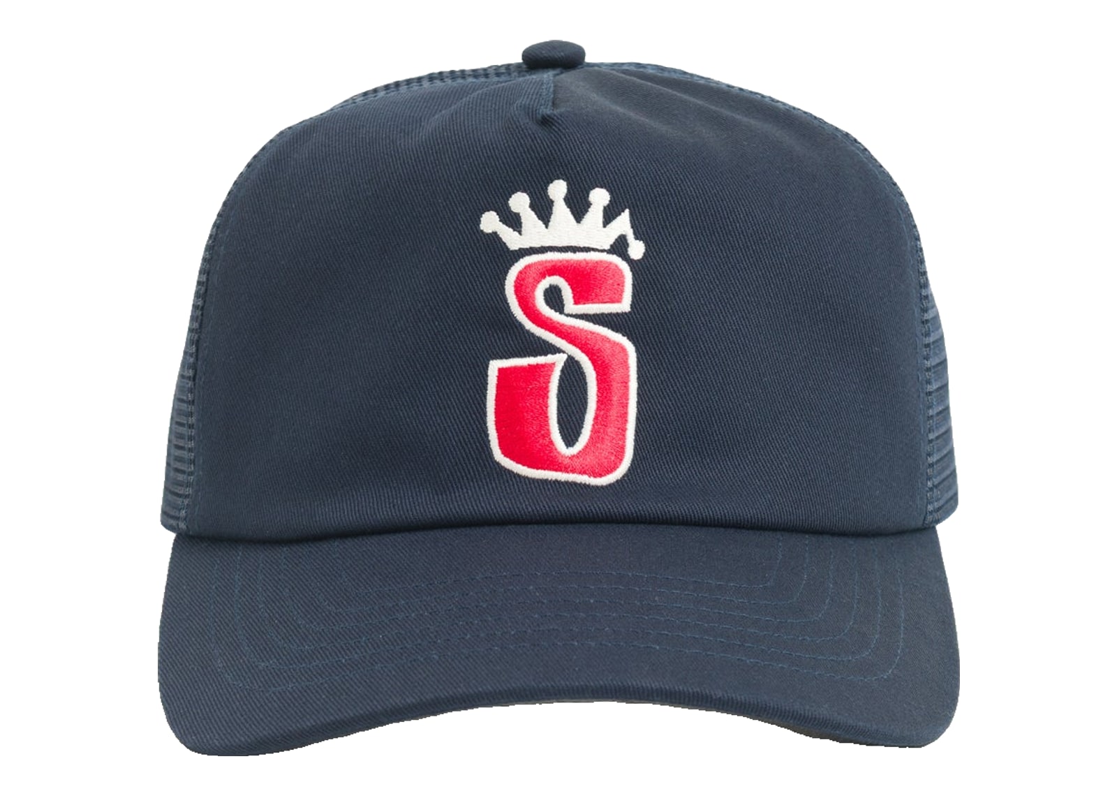 Stussy S Crown Trucker Cap Navy
