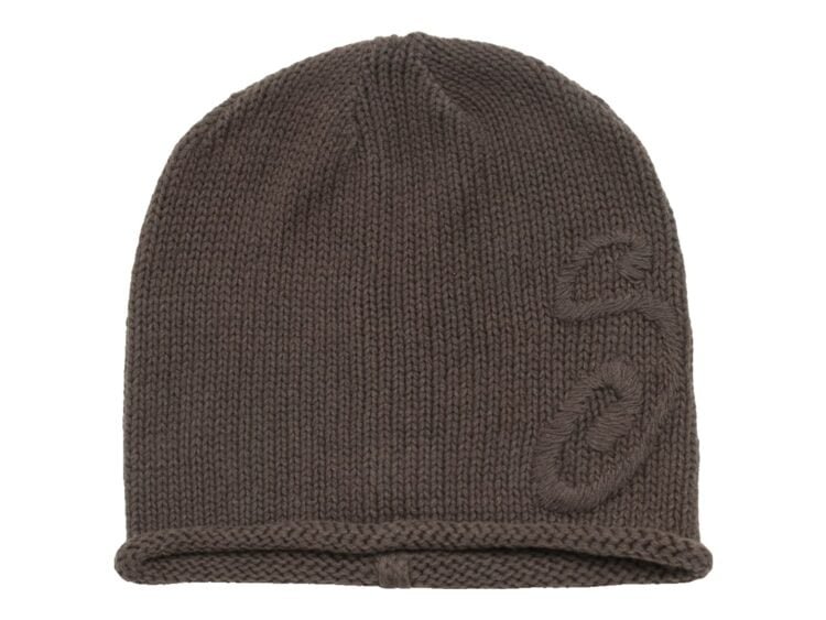 Stussy S Knit Skullcap Brown