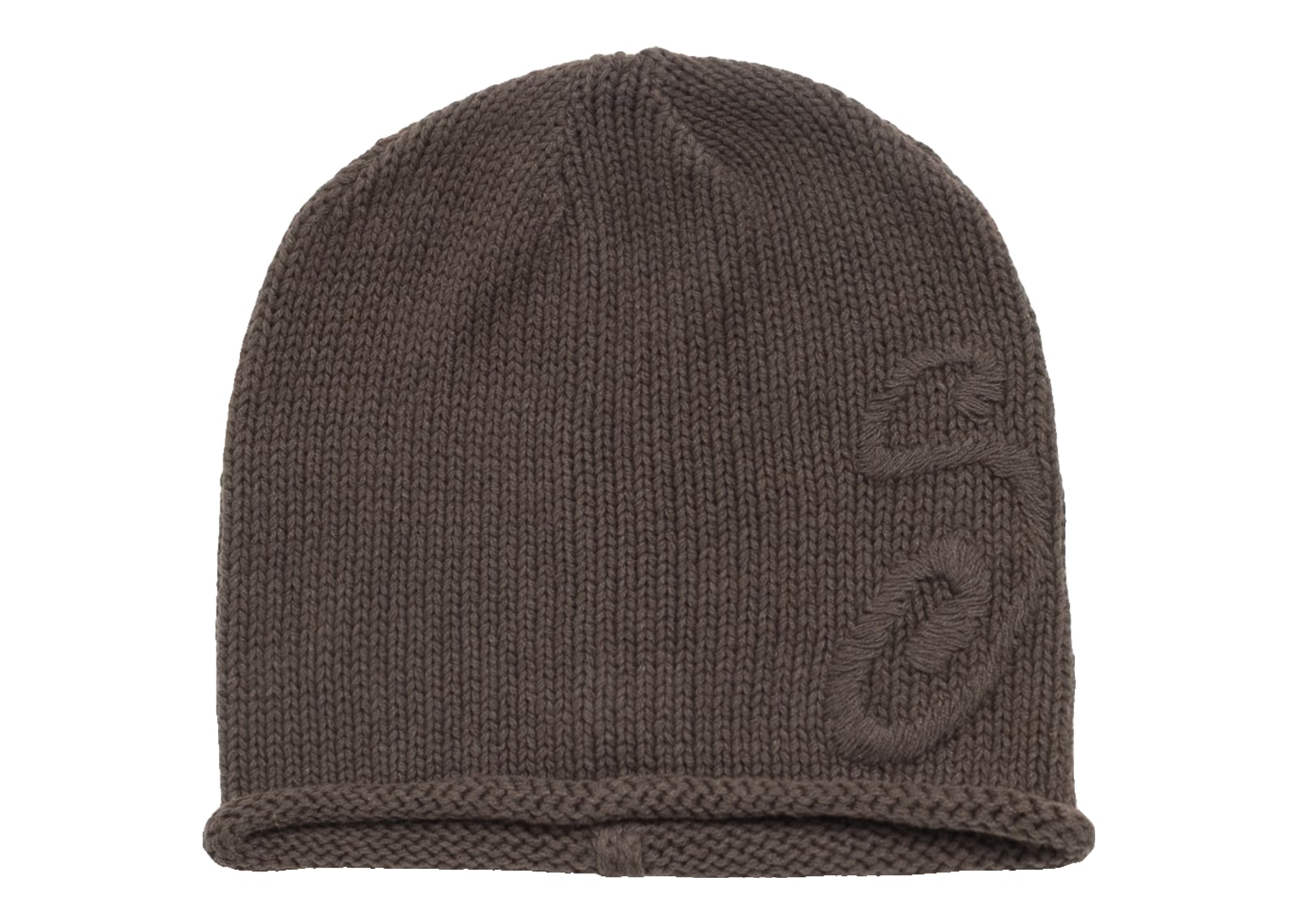 Stussy S Knit Skullcap Brown