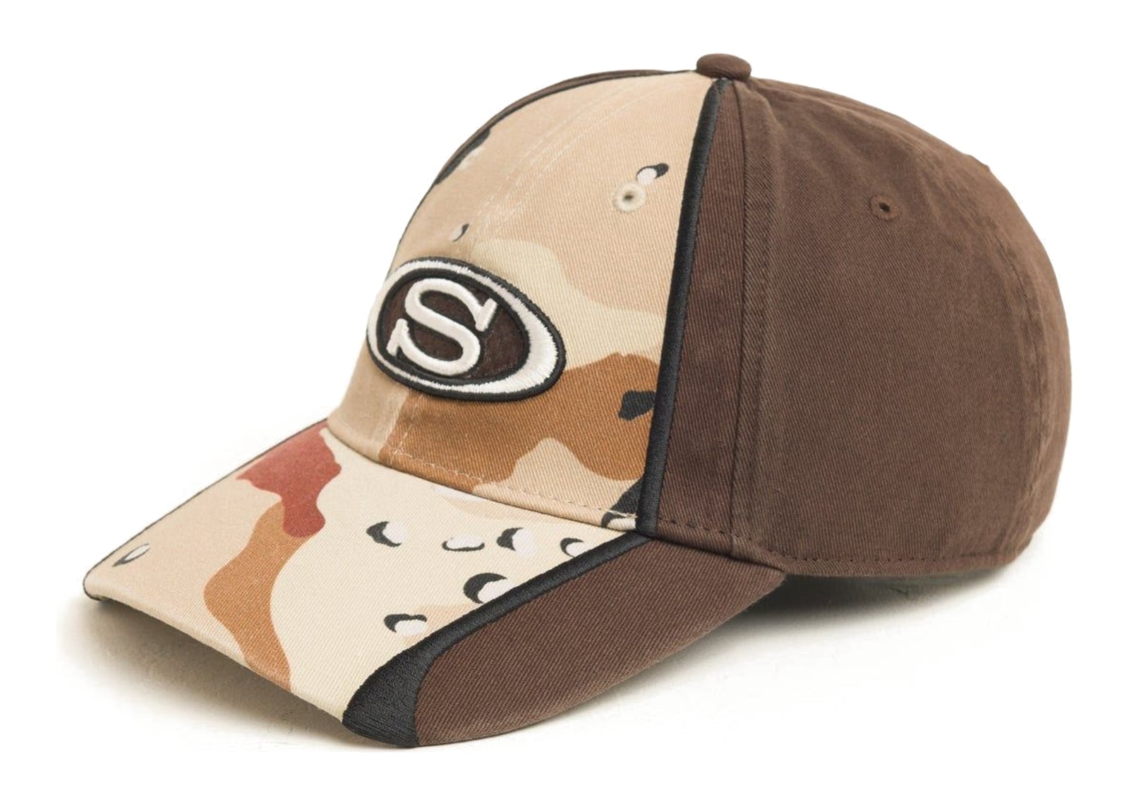 Stussy S Oval Cap Desert Camo - görsel 2