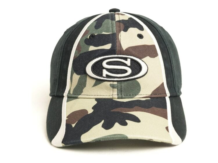 Stussy S Oval Cap Woodland Camo