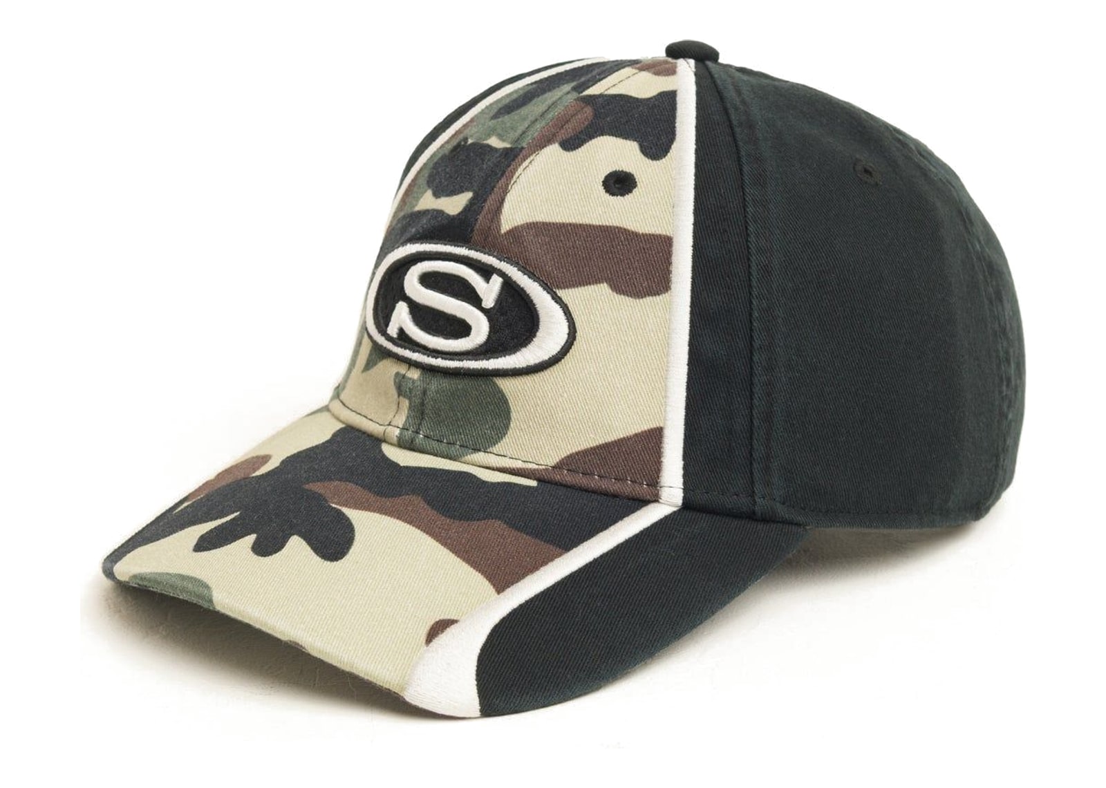 Stussy S Oval Cap Woodland Camo - görsel 2