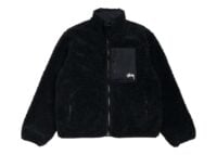 Stussy Sherpa Reversible Jacket Black