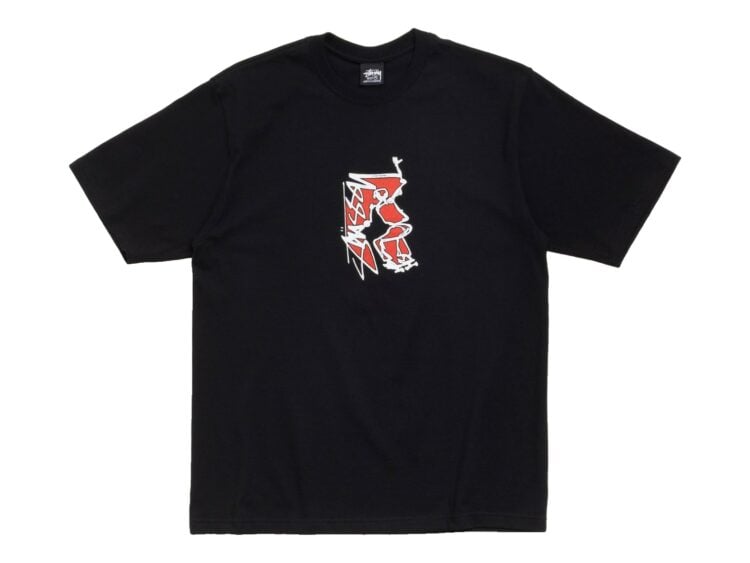 Stussy Smooth SK8 Tee Black