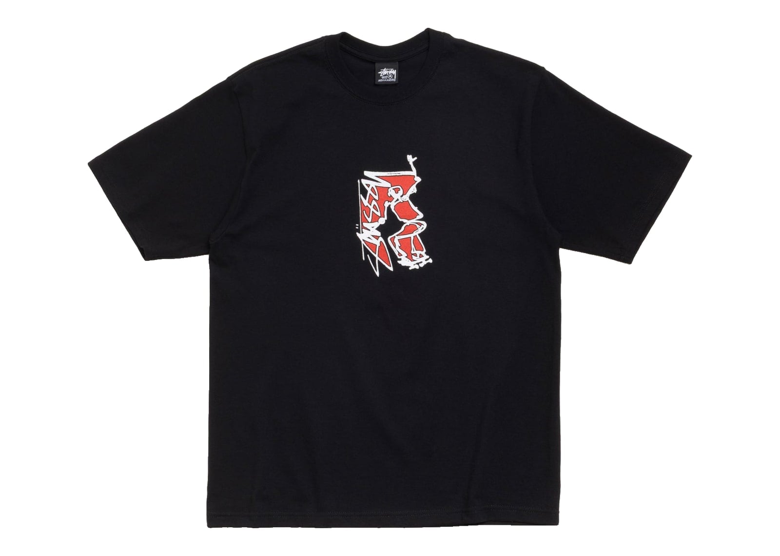 Stussy Smooth SK8 Tee Black