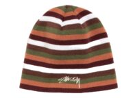 Stussy Smoothstock Striped Skullcap Brown