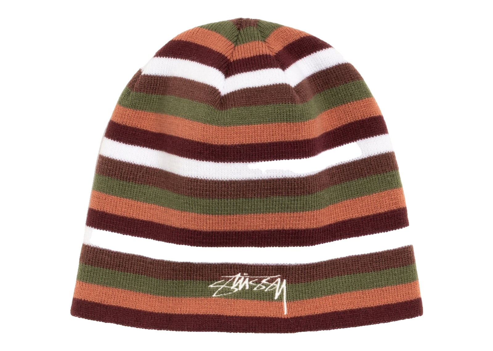 Stussy Smoothstock Striped Skullcap Brown