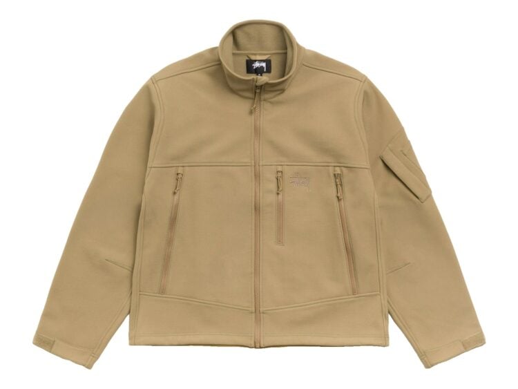 Stussy Soft Shell Jacket Coyote