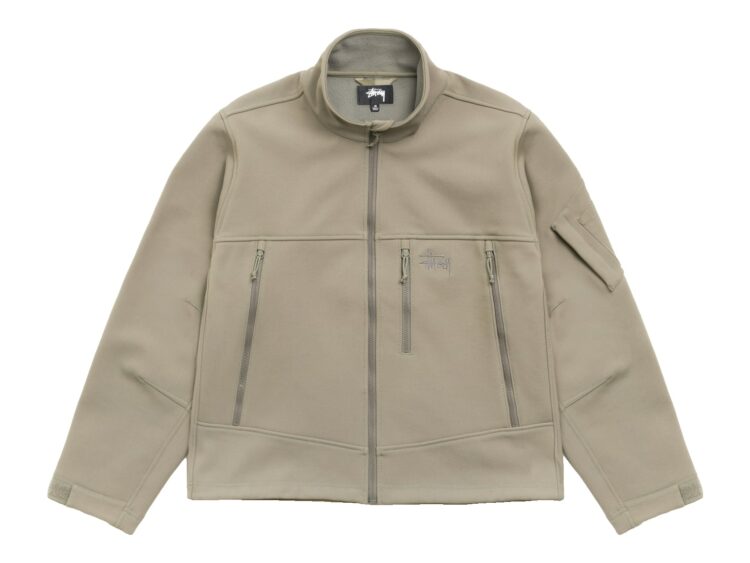 Stussy Soft Shell Jacket Moss Grey