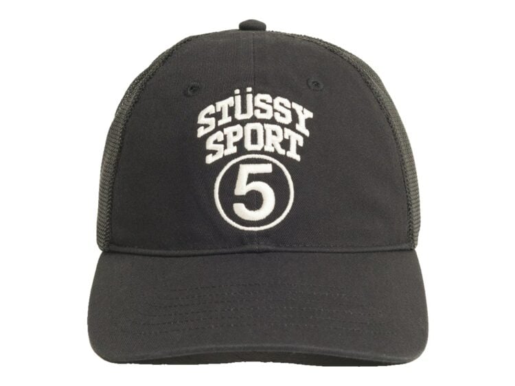 Stussy Sport 5 Trucker Cap Black