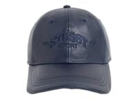 Stussy Sport Leather Cap Navy