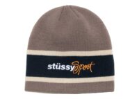 Stussy Sport Stripe Skullcap Sand