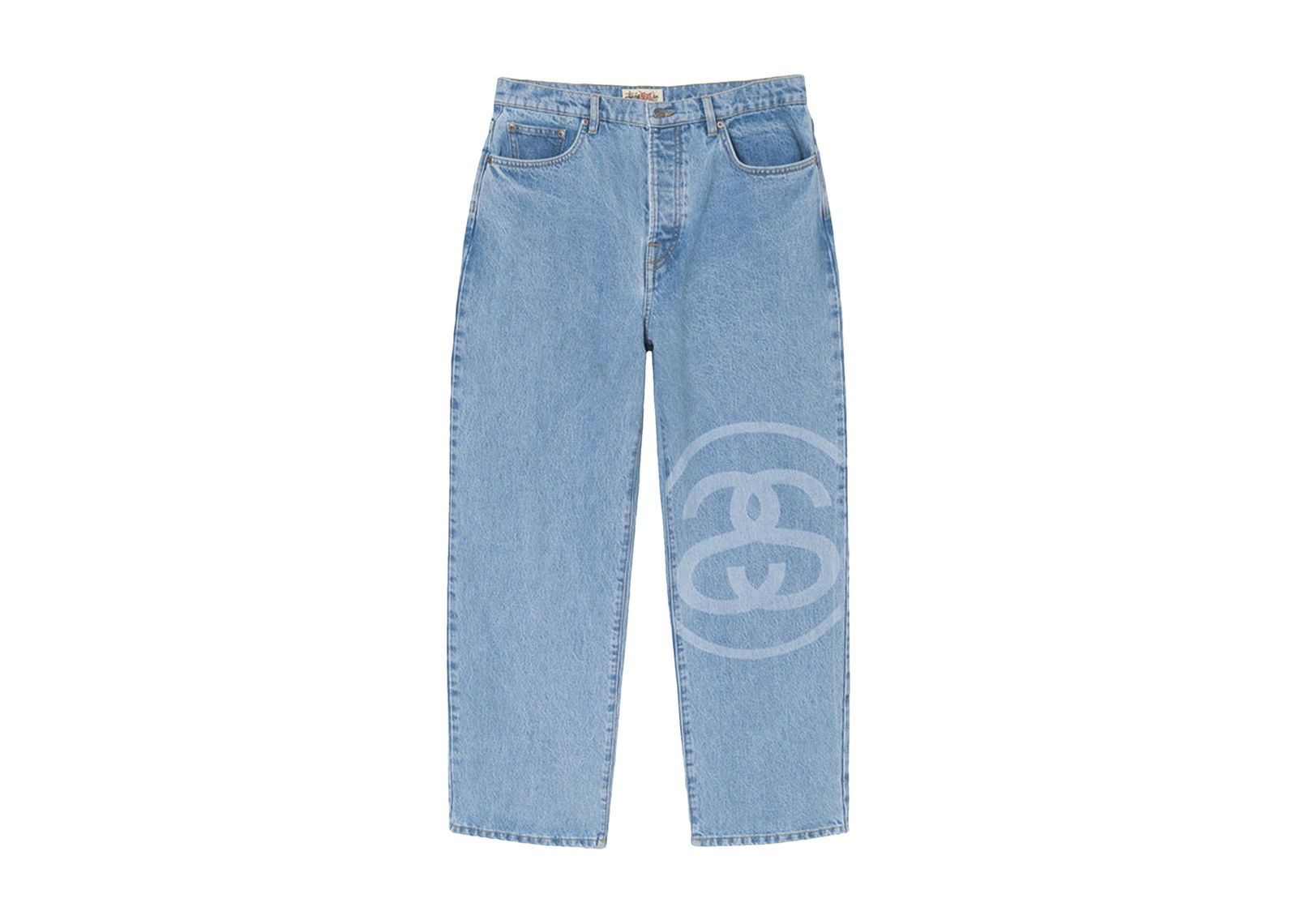 Stussy SS-Link Big Ol Jeans Stone Wash - görsel 2