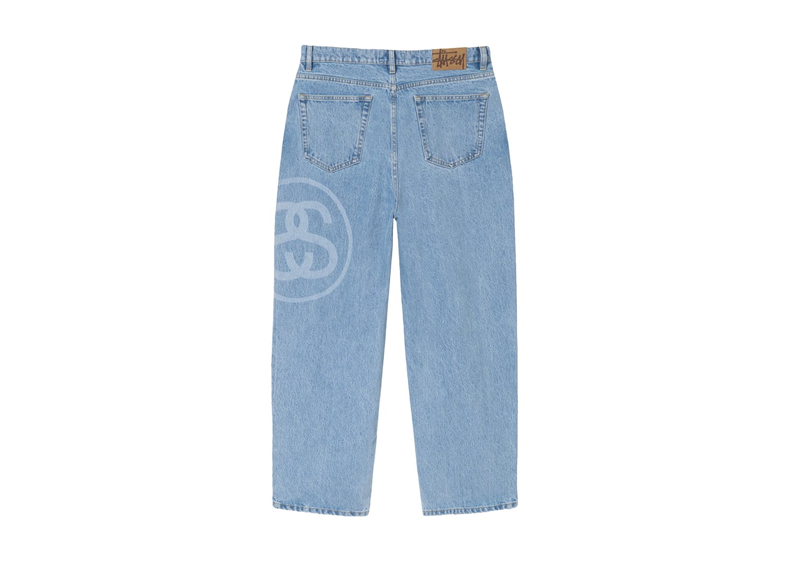 Stussy SS-Link Big Ol Jeans Stone Wash - görsel 3