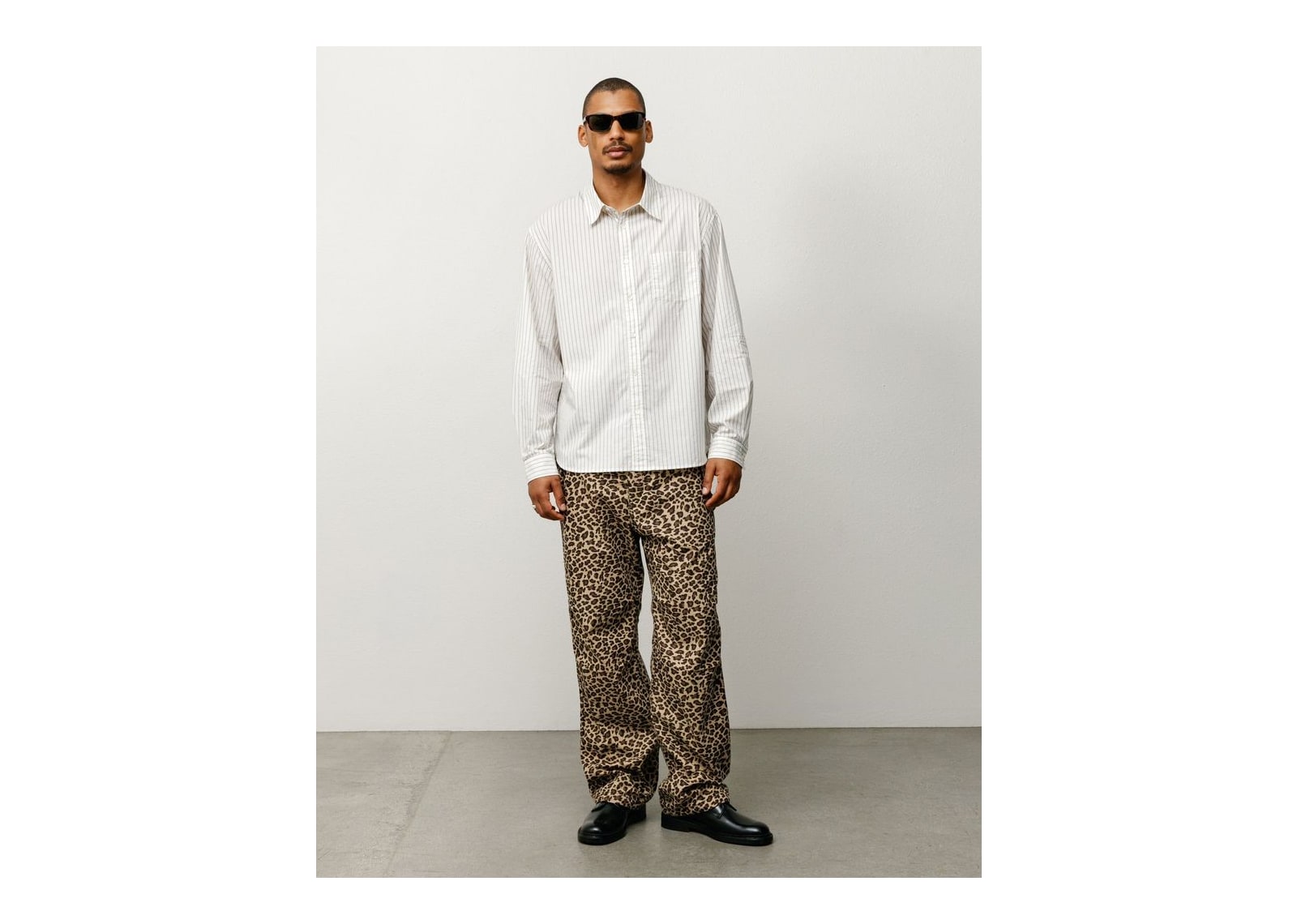 Stussy Standard Shirt Natural Stripe - görsel 2