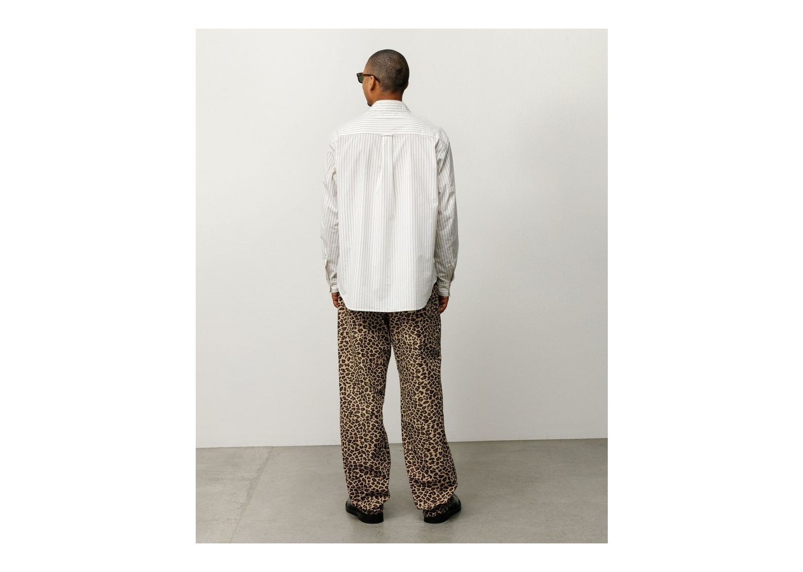 Stussy Standard Shirt Natural Stripe - görsel 4